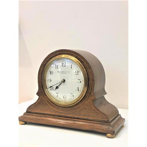 Edwardian Boodle & Dunthorn Mantel Clock