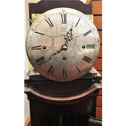 Victorian Mahogany Grandmother Clock