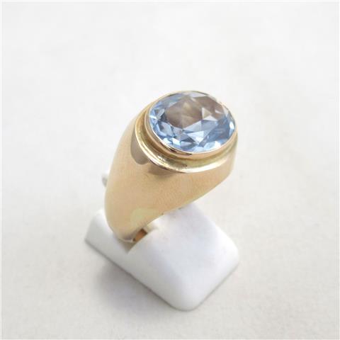 Blue Stone Gents Ring