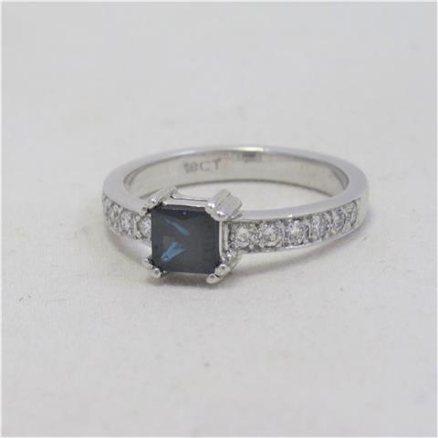 Sapphire And Diamond Dress Ring