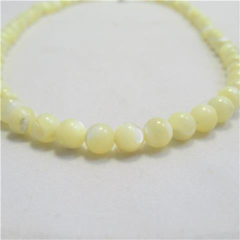 White Bead Necklace