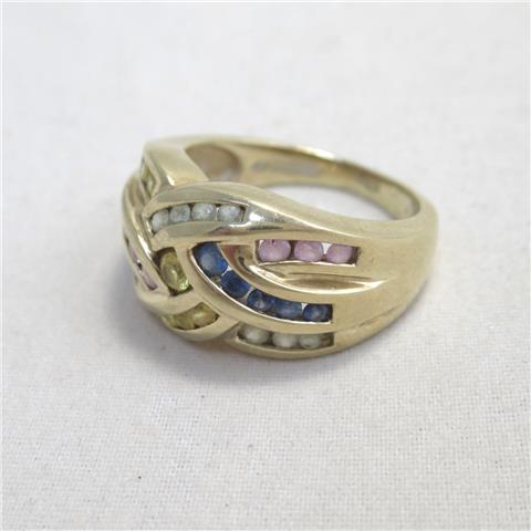 Multi-Stone Dress Ring