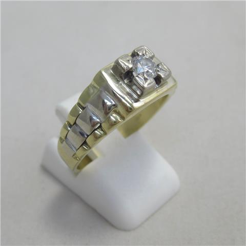 Diamond Gents Ring