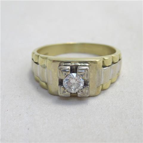 Diamond Gents Ring